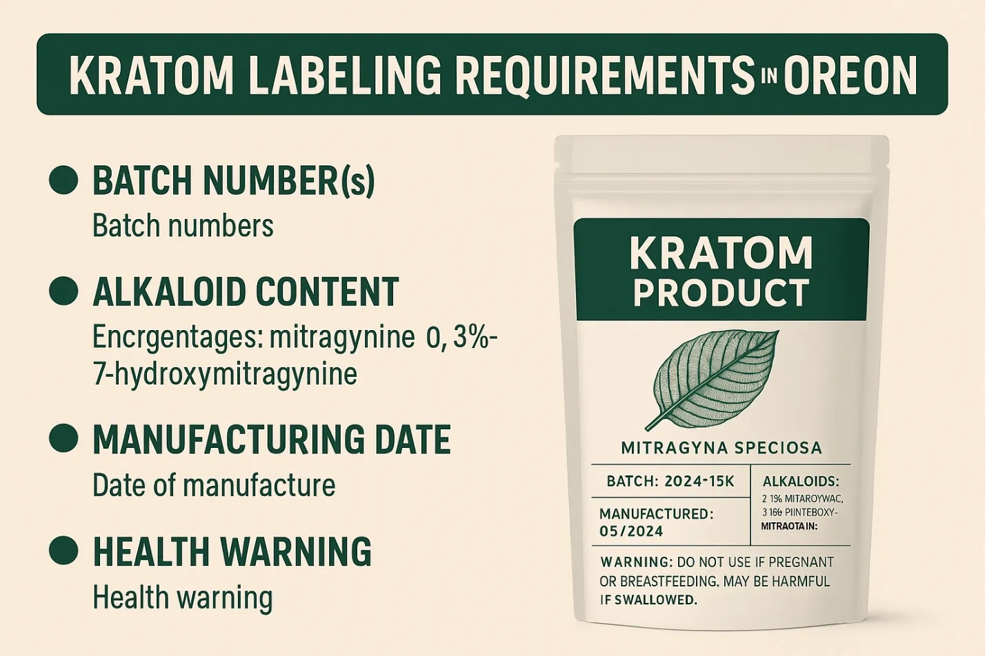 Is Kratom Legal in Oregon ?