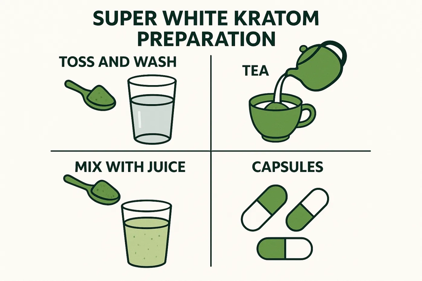 Super White Kratom Effects & Benefits