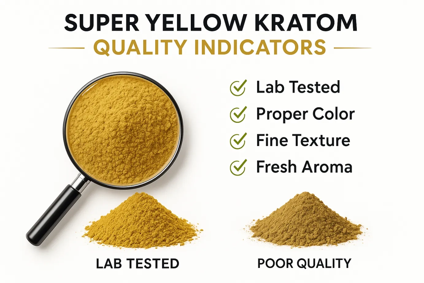 Super Yellow Kratom Strain Review – Energy Boost, Clarity & Long-Lasting Effects