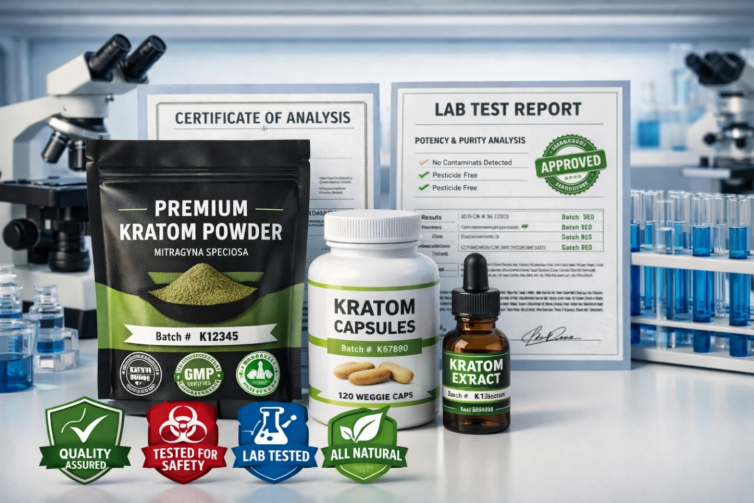 Buy Kratom in Massachusetts Lab Testing
