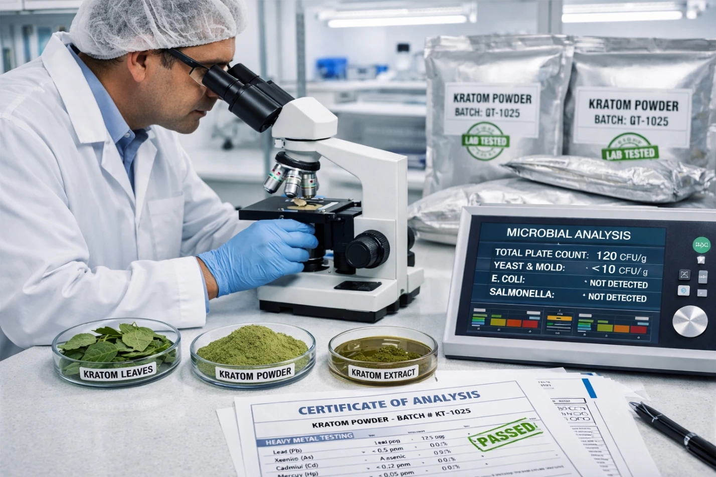 Buying Bulk Kratom Sourcing , Lab Testesting