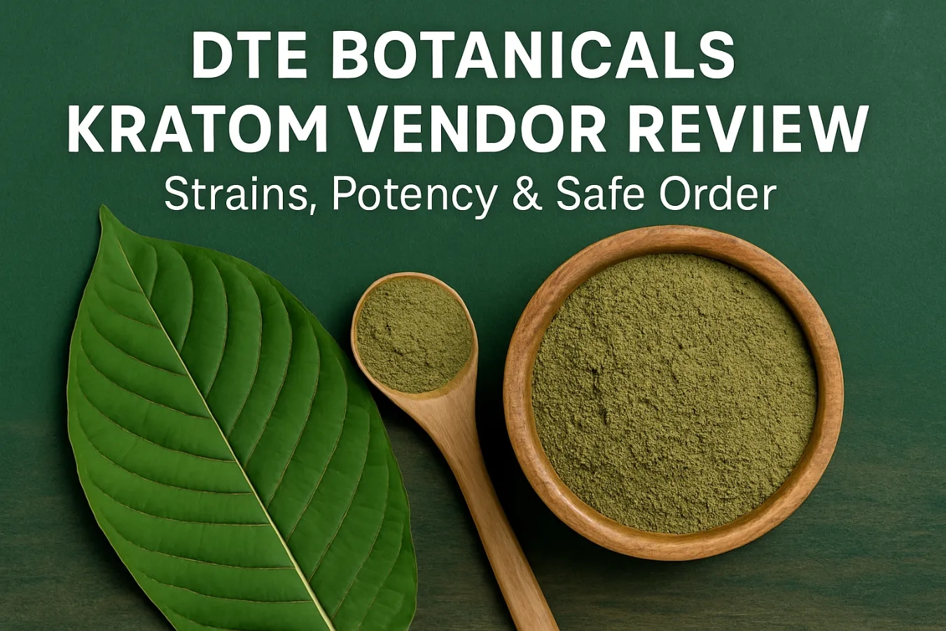 DTE Botanicals Kratom Vendor Review