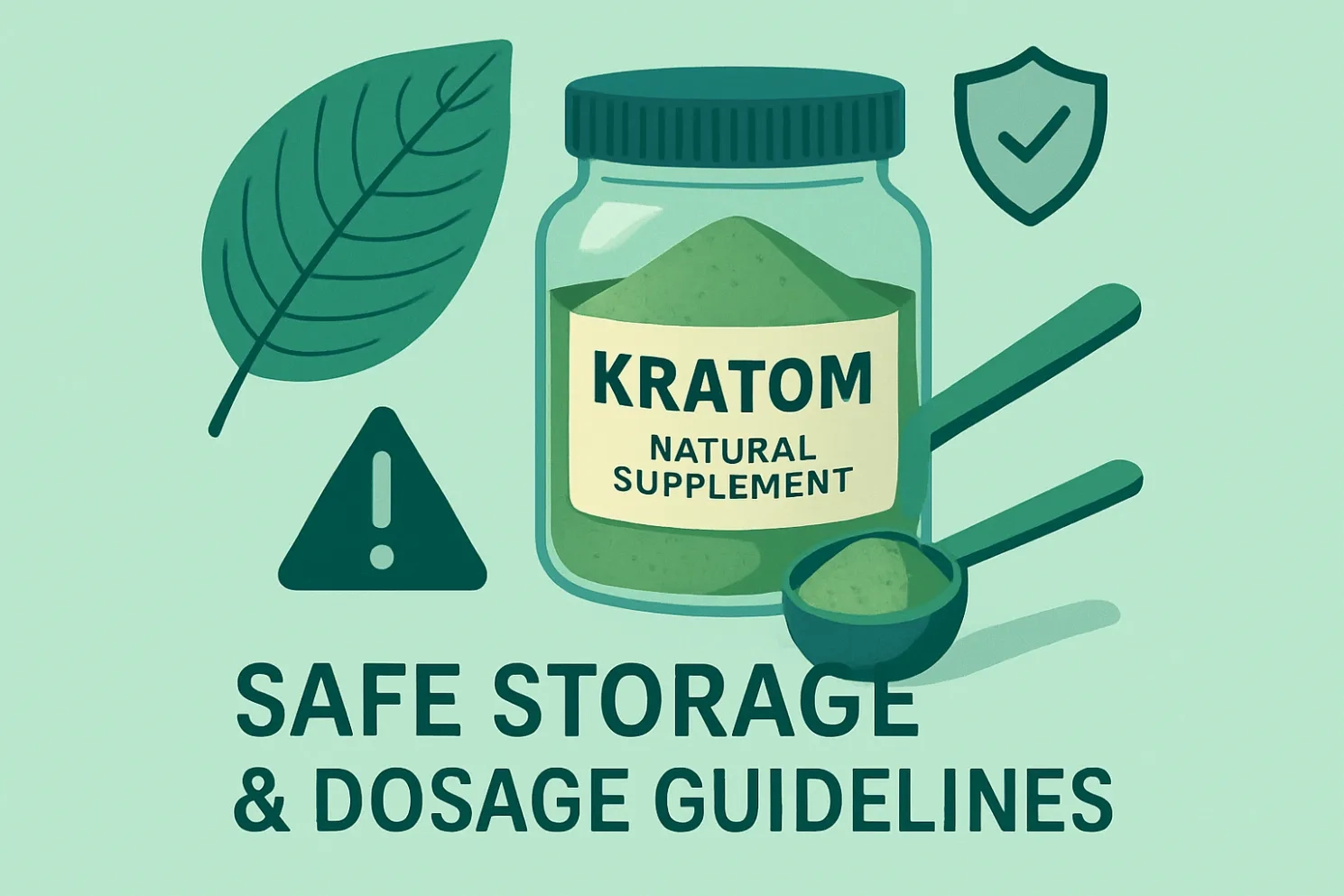 Ethana Naturals Kratom Storage