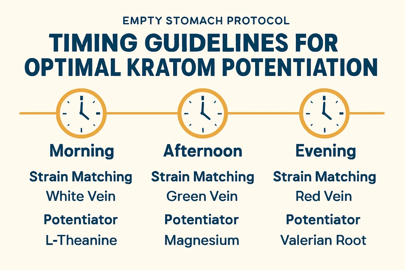 How to Potentiate Kratom Safely Timing
