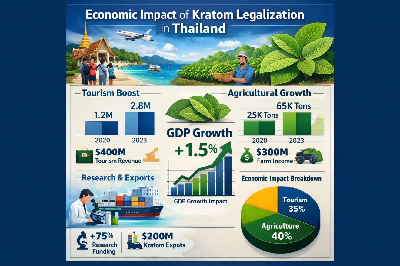 IKratom Legal in Thailand economic impact
