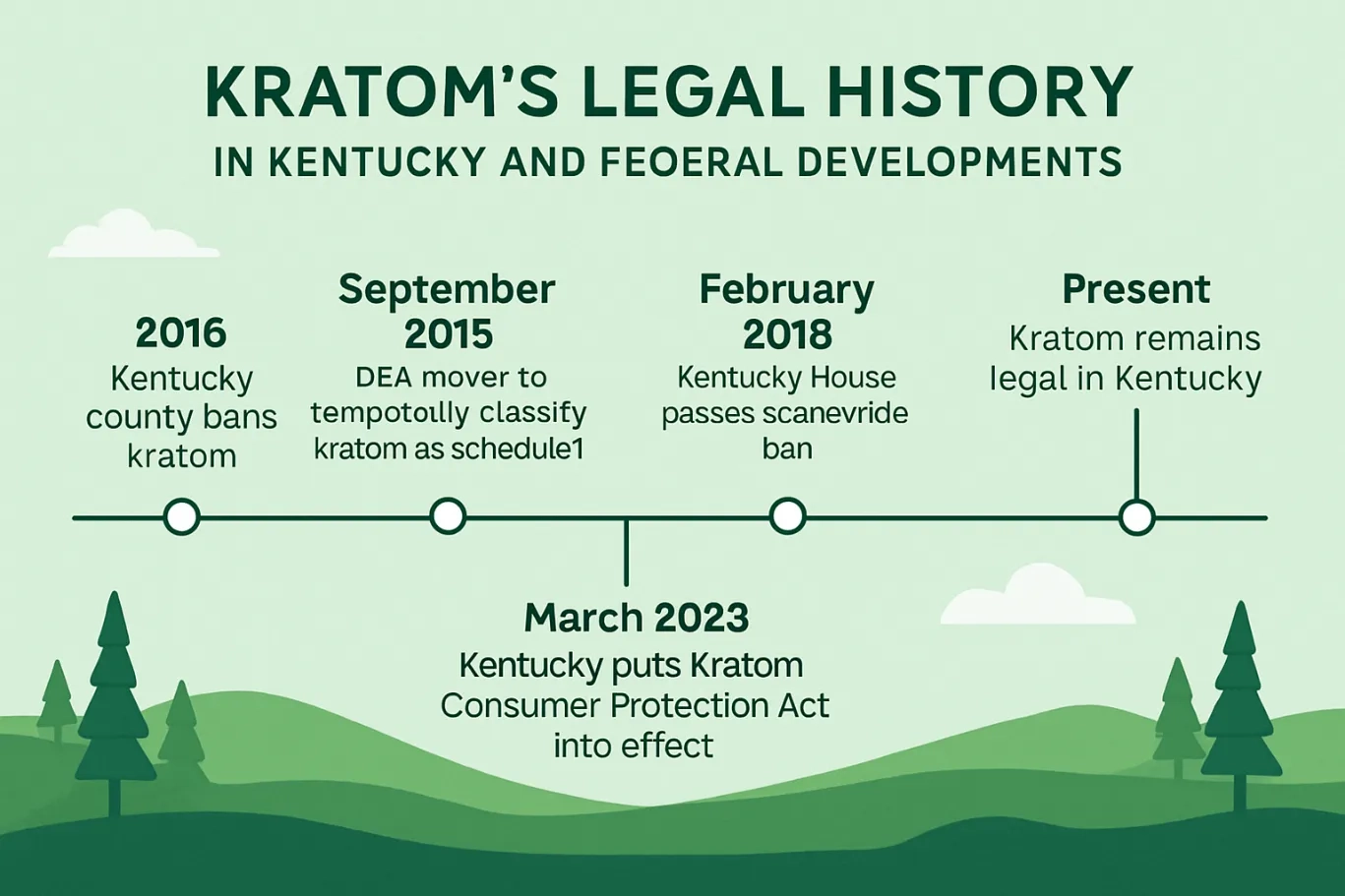 Is Kratom Legal in Kentucky history