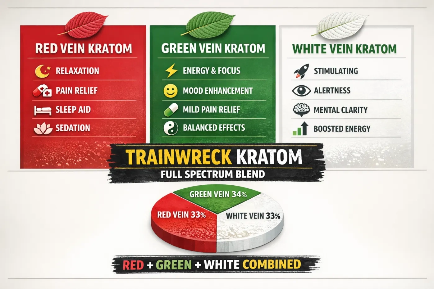 What Is Trainwreck Kratom Strains