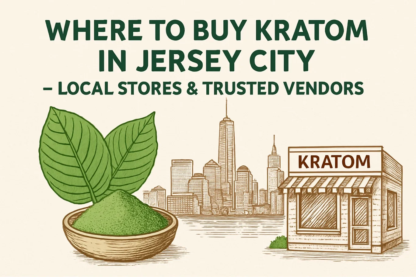 Where to Buy Kratom in Jersey City local stores