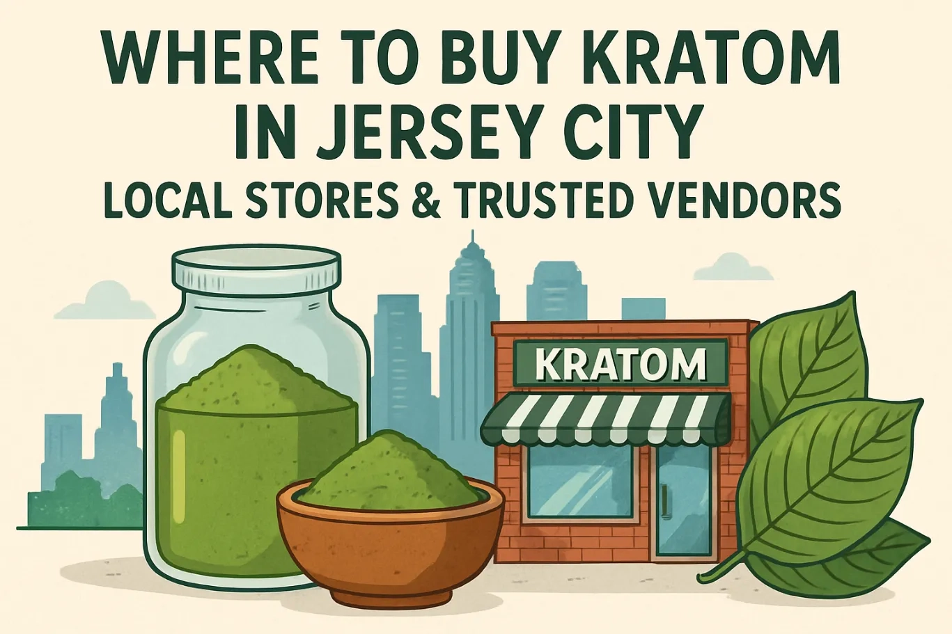 Where to Buy Kratom in Jersey City overview