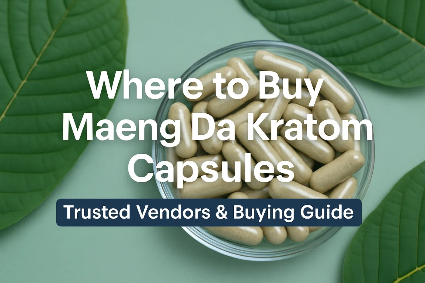 Where to Buy Maeng Da Kratom Capsules