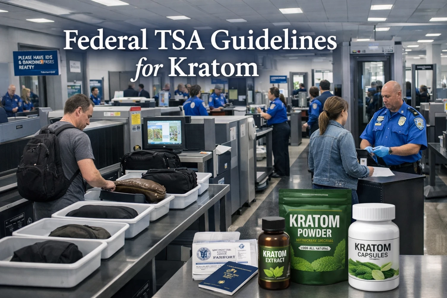 Federal TSA guidelines for Kratom
