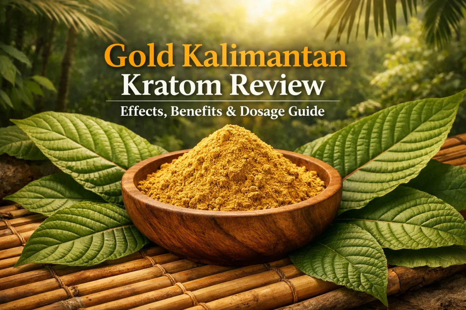 Gold Kalimantan Kratom Review