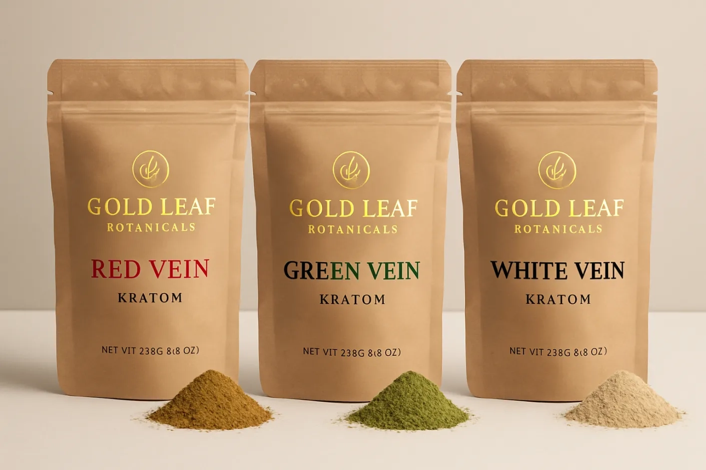 Gold Leaf Botanicals Kratom Strains