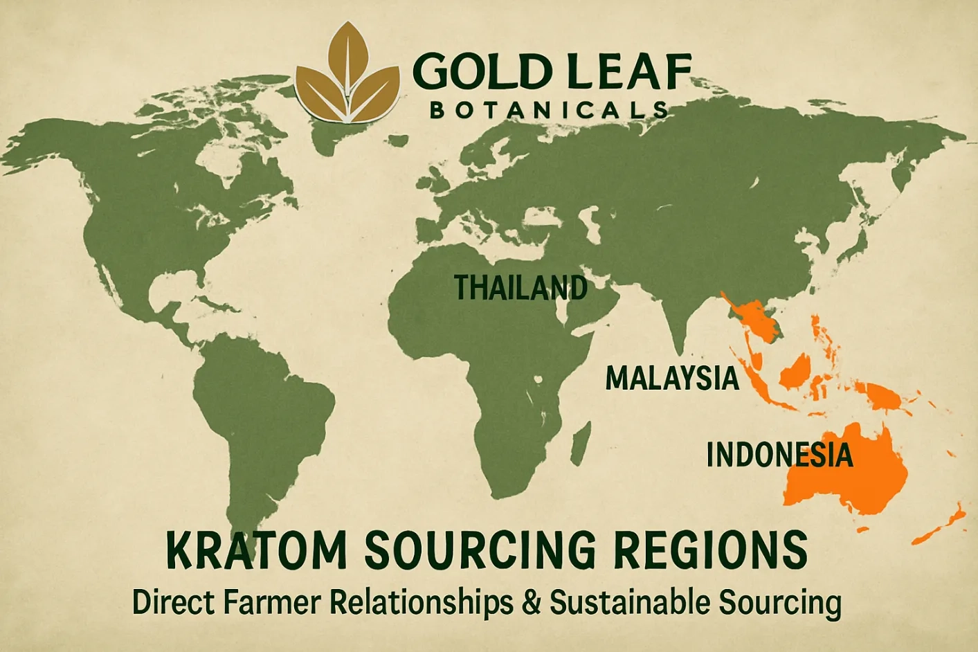 Gold Leaf Botanicals Kratom Vendor sourcing