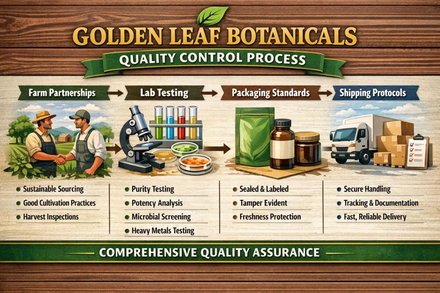 Golden Leaf Botanicals Kratom Vendor Quality Control