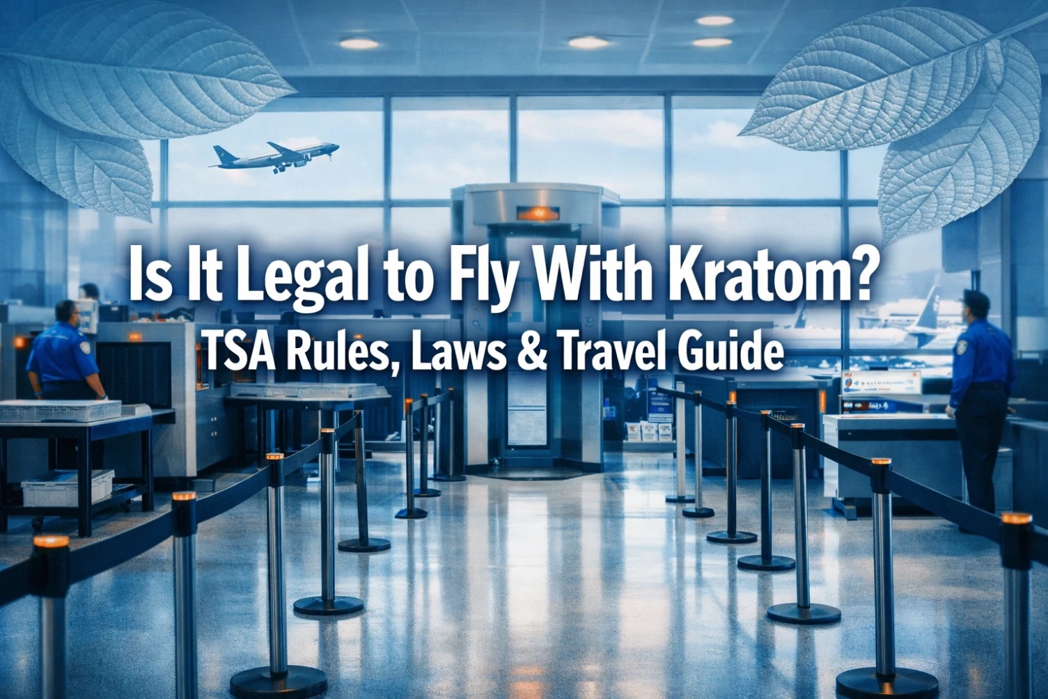 Is It Legal to Fly With Kratom