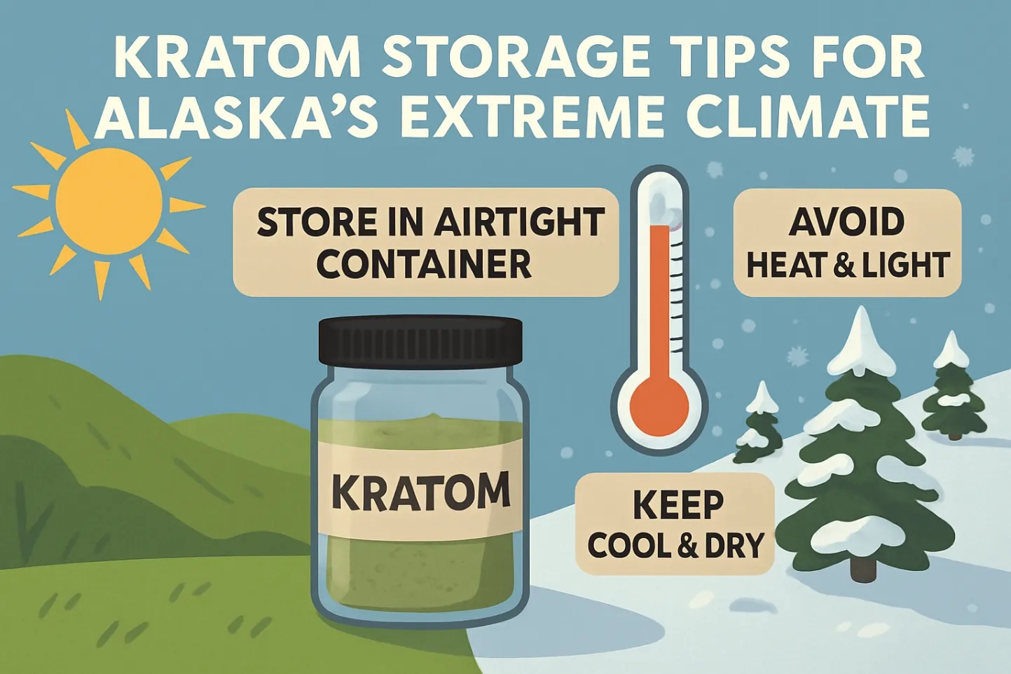 Is Kratom Legal in Alaska Storage