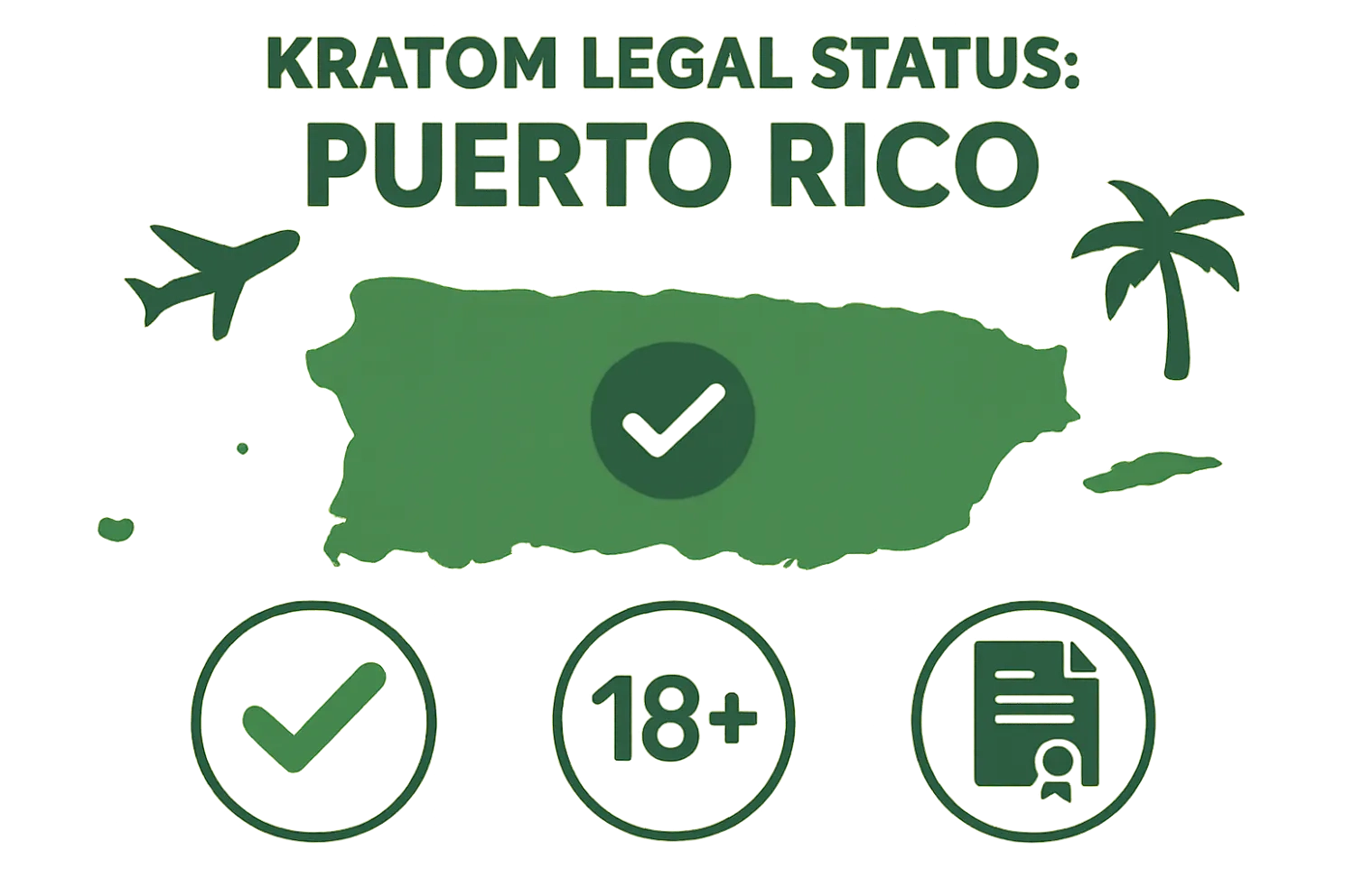 Is Kratom Legal in Puerto Rico Status