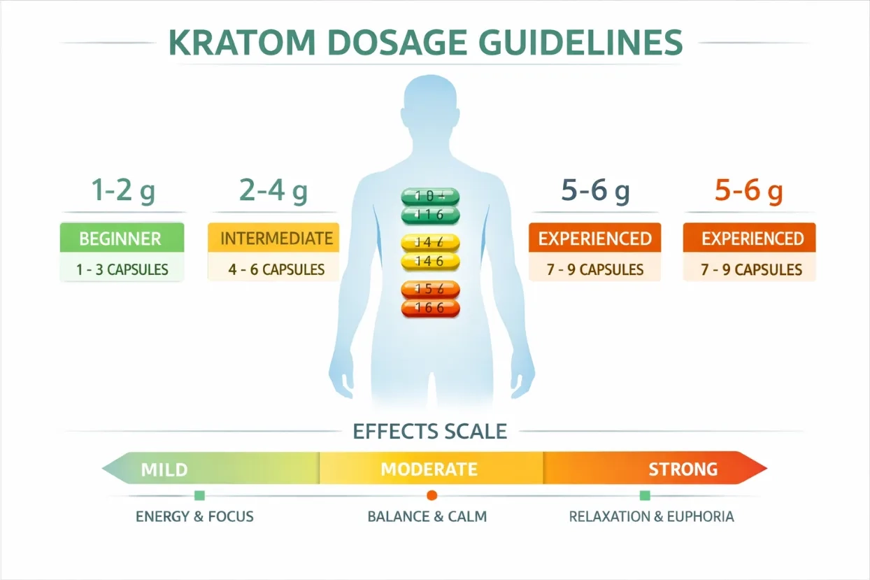 kratom dosage guidelines
