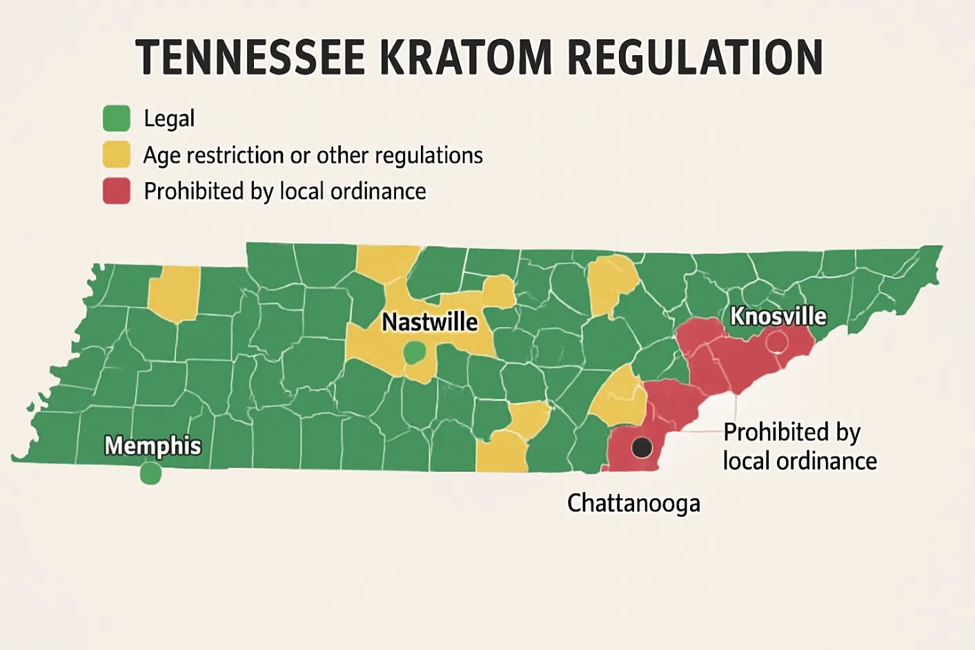 Kratom Legal in Tennessee Regulations