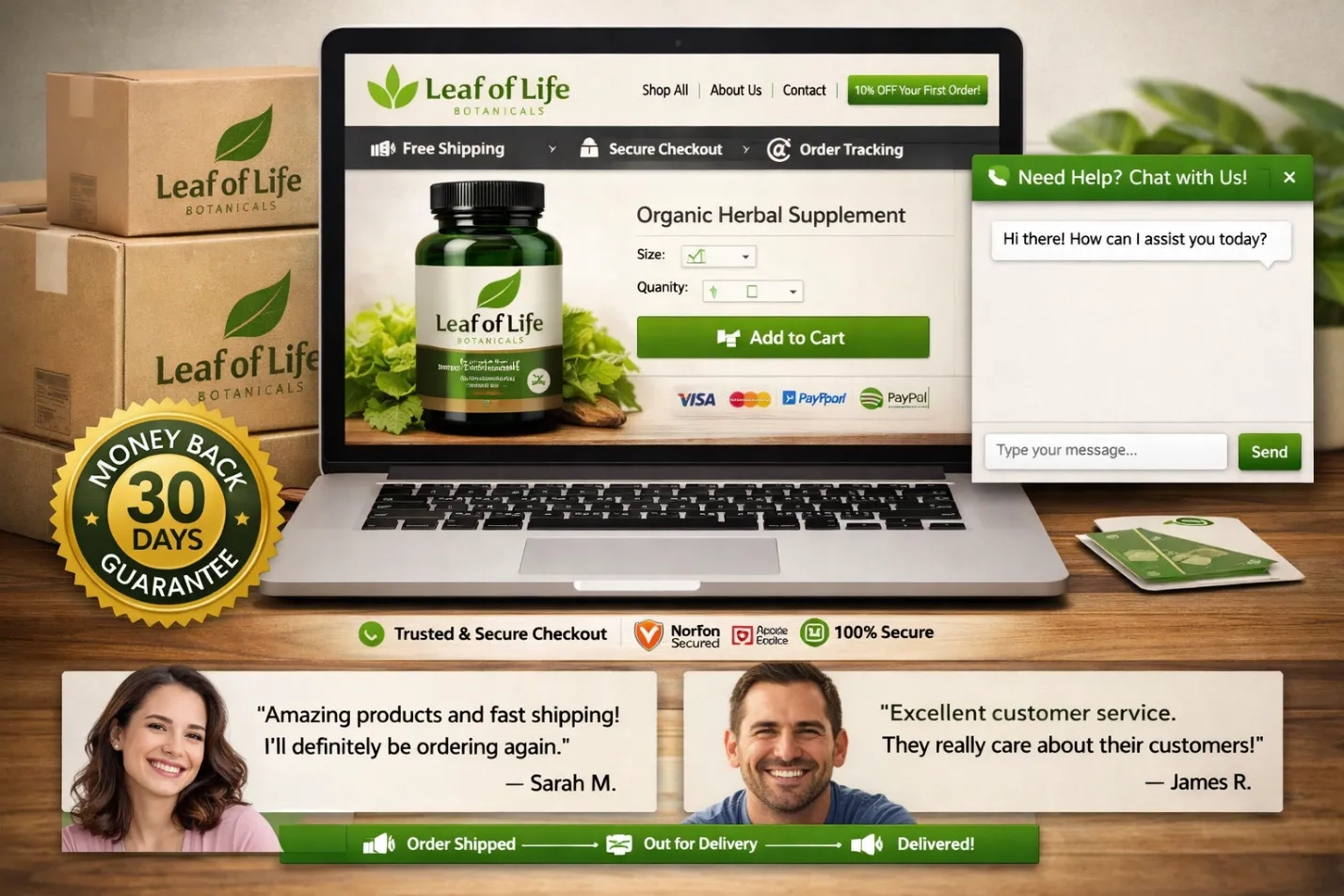 Leaf of Life Botanicals Kratom Vendor customer feedback