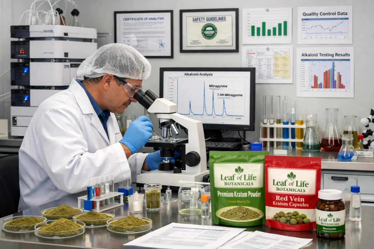 Leaf of Life Botanicals Kratom Vendor Lab Testing