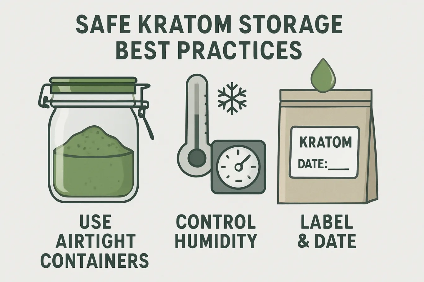 Safe Kratom Storage Practices