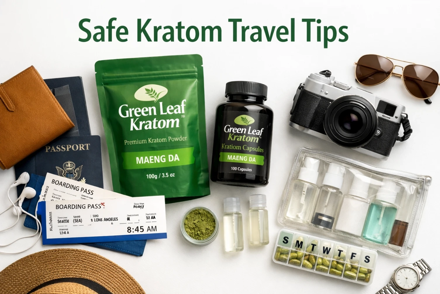 safe kratom travel tips