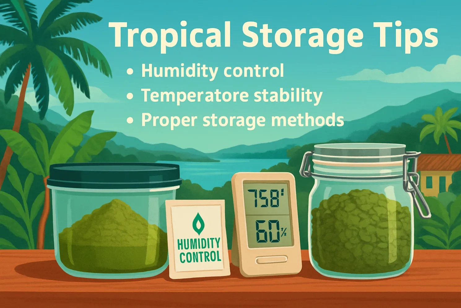 Storage tips kratom