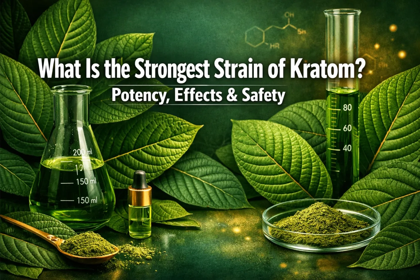 What Is the Strongest Strain of Kratom Potency, Effects & Safety