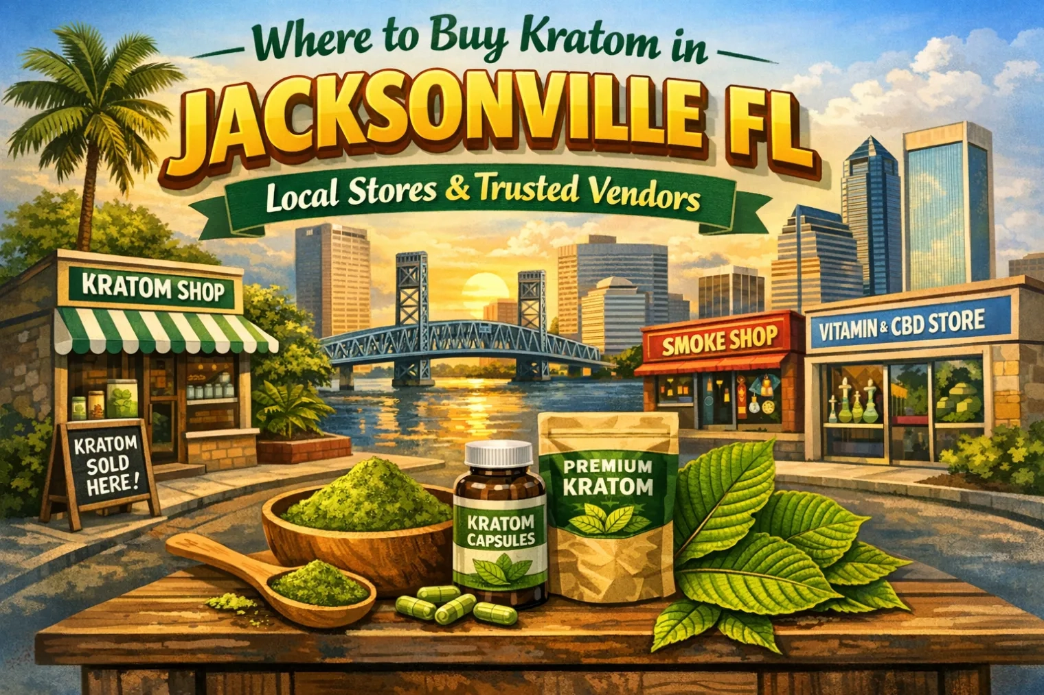 Where to Buy Kratom in Jacksonville FL shops
