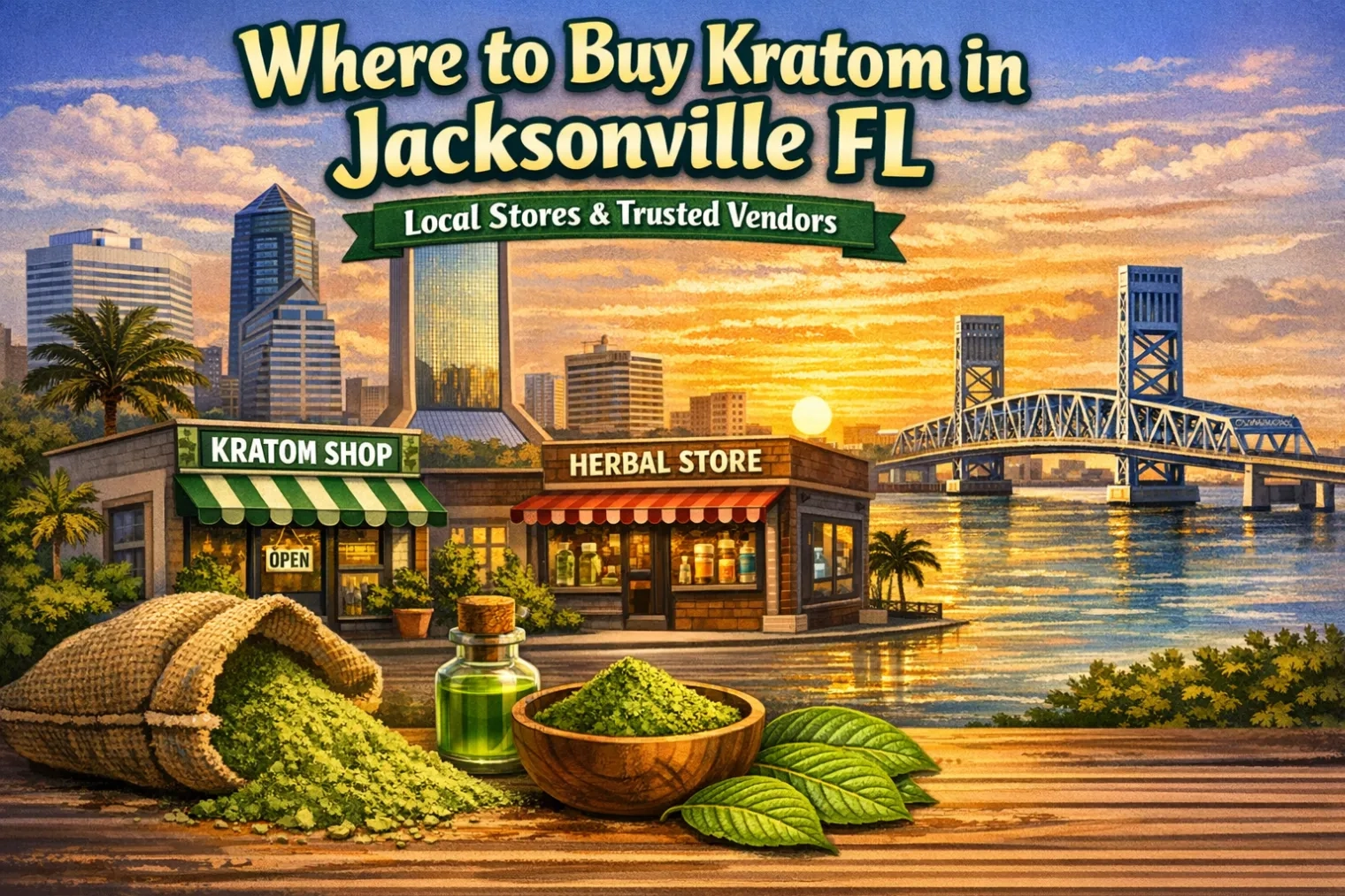 Where to Buy Kratom in Jacksonville FL vendors