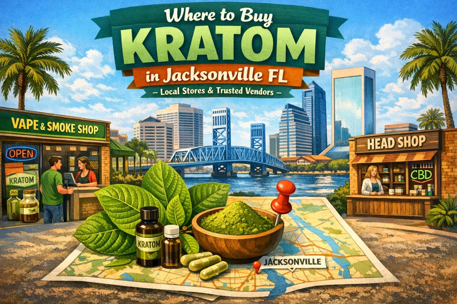 Where to Buy Kratom in Jacksonville FL