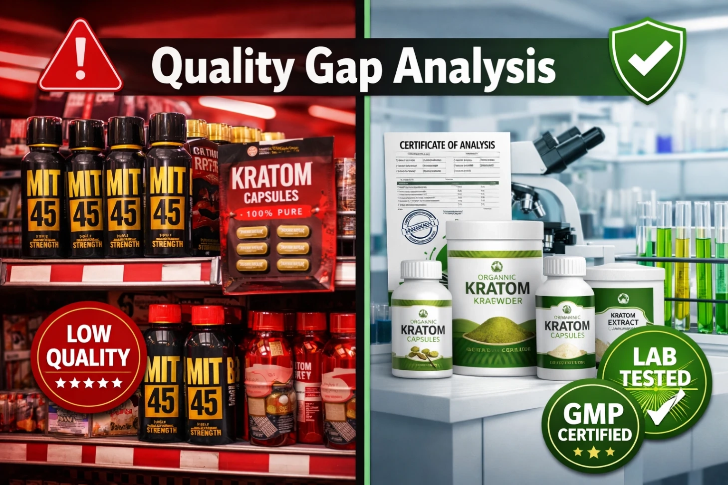 Best Gas Station Kratom Brands, Strains Quality