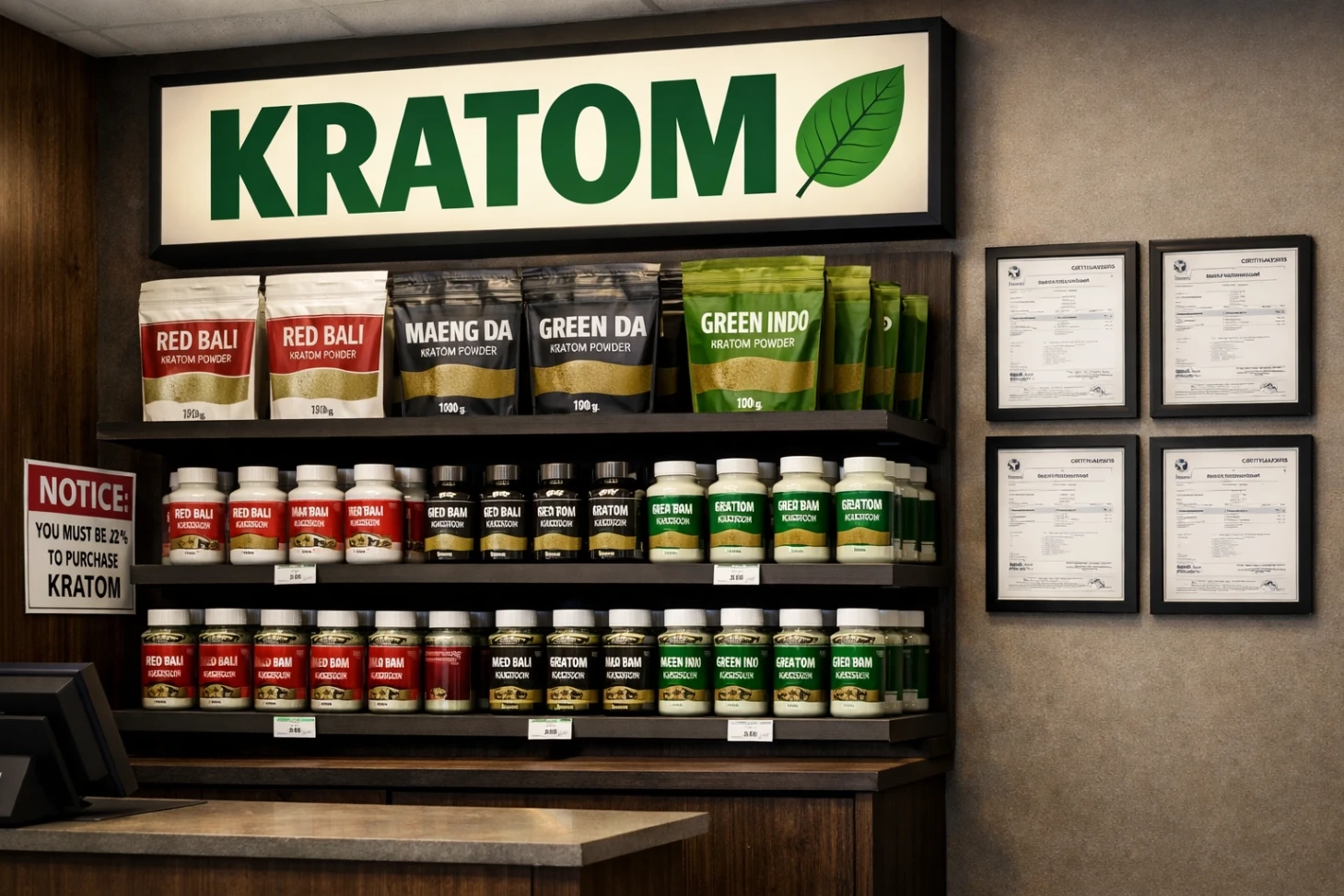 Buy Kratom in Oregon Stores