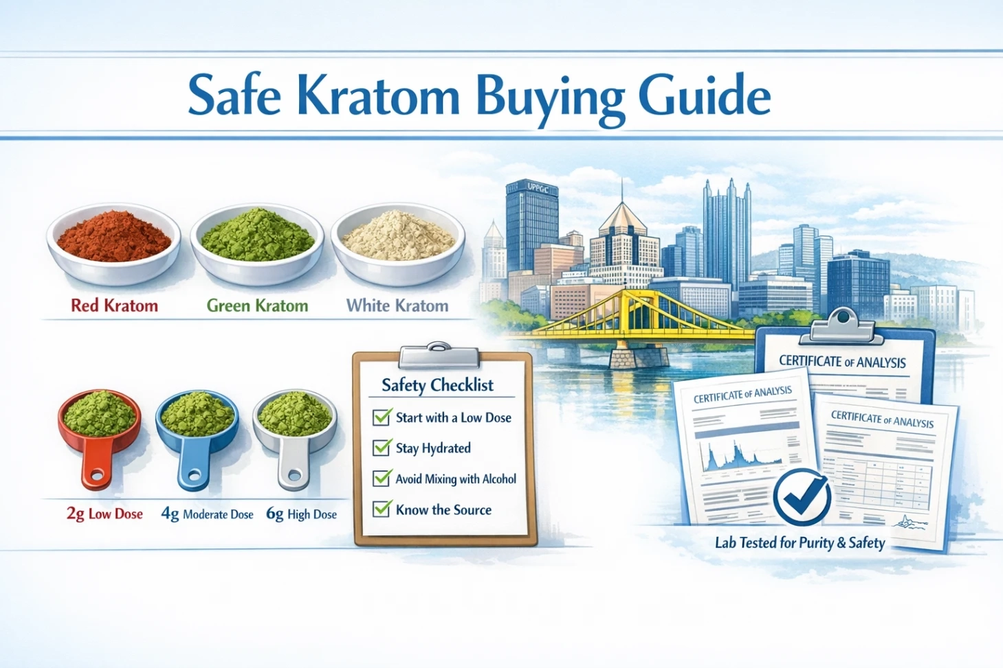 Buy Kratom in Pittsburgh Local And Online Stores Buying Guide