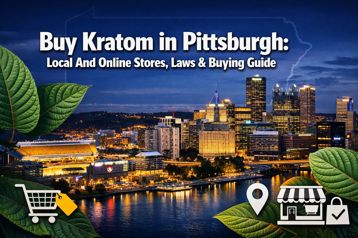 Buy Kratom in Pittsburgh Local And Online Stores, Laws & Buying Guide