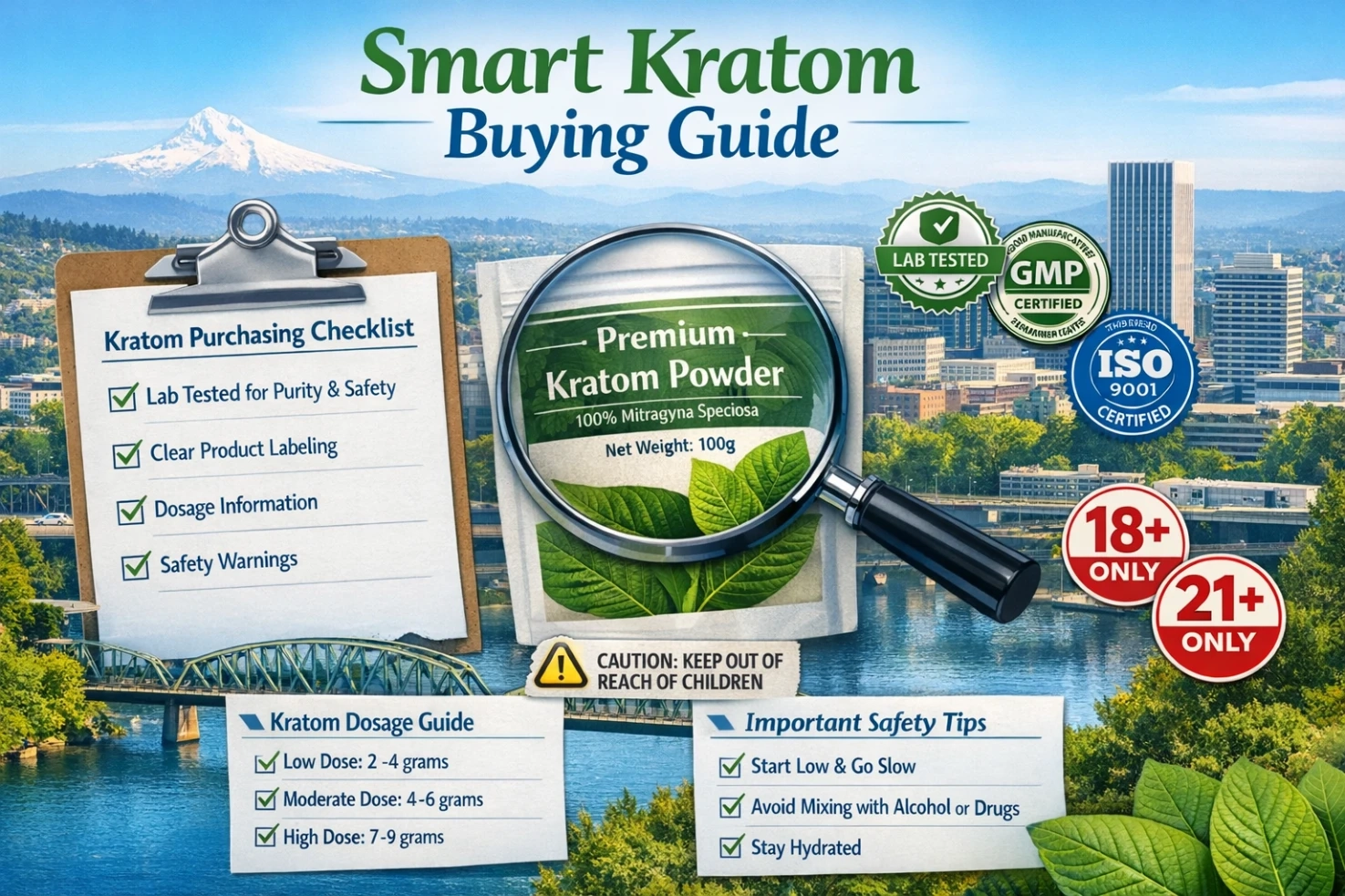 Buy Kratom in Portland Local Stores Buying Guide