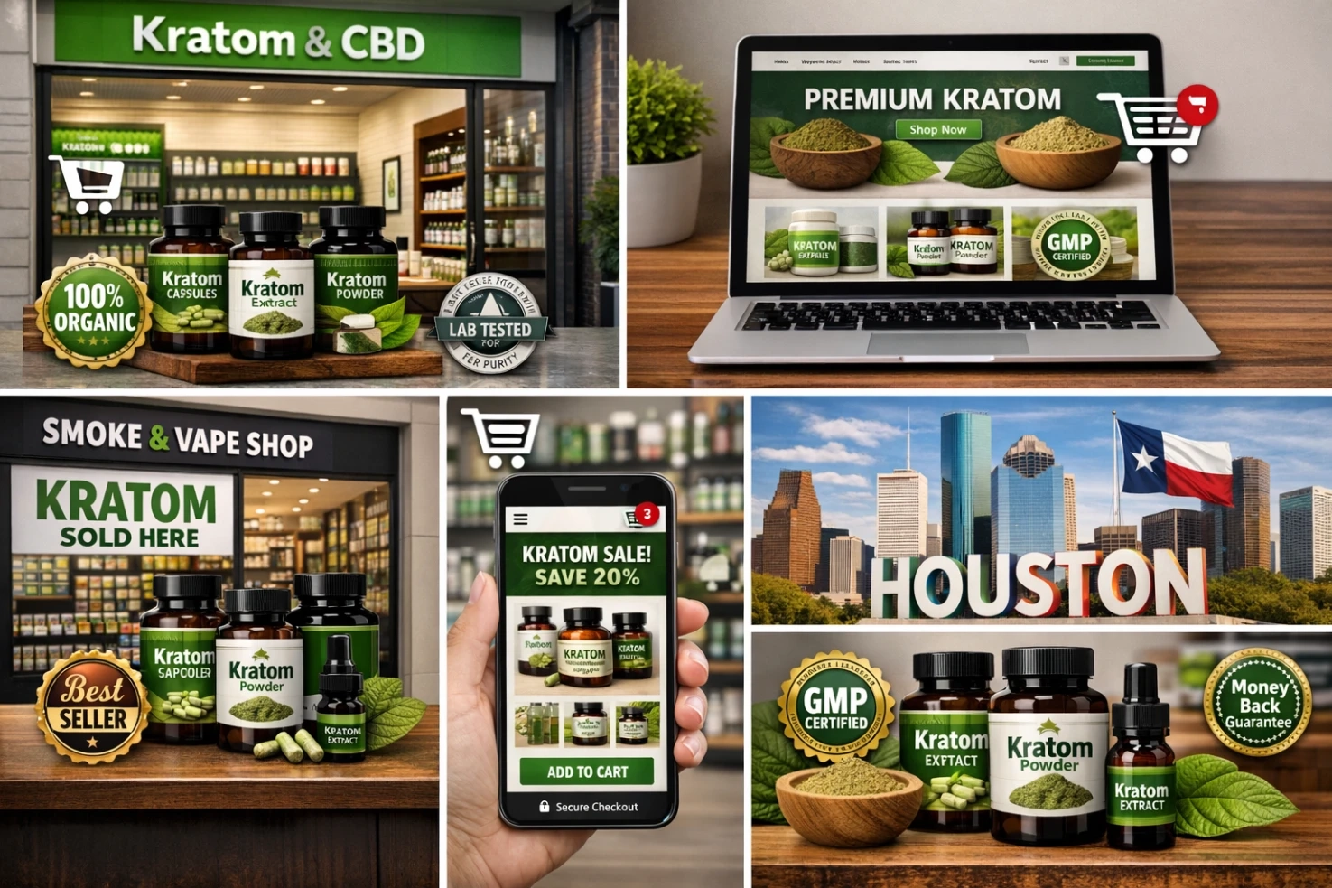 Can You Buy Kratom in Houston Vendors Store