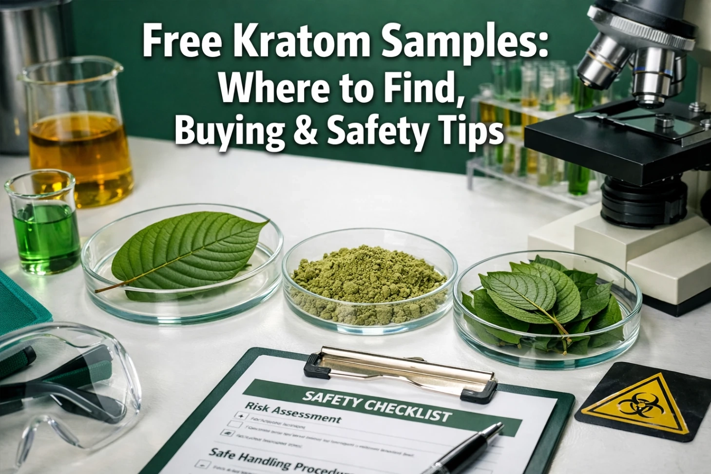 Free Kratom Samples Where to Find ,Buying & Safety Tips