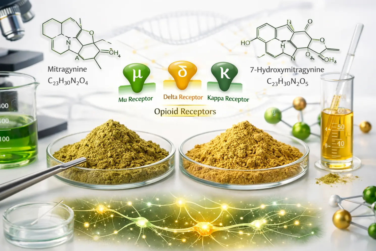 Gold Jongkong Kratom Alkaloid Profile