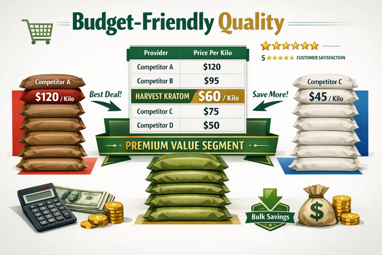 Harvest Kratom Vendor Pricing