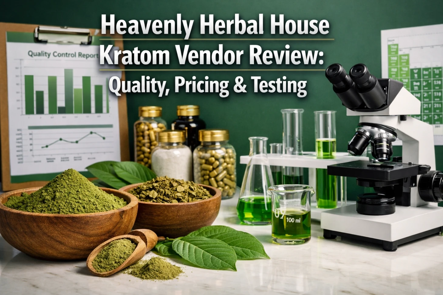 Heavenly Herbal House Kratom Vendor Review Quality, Pricing & Testing