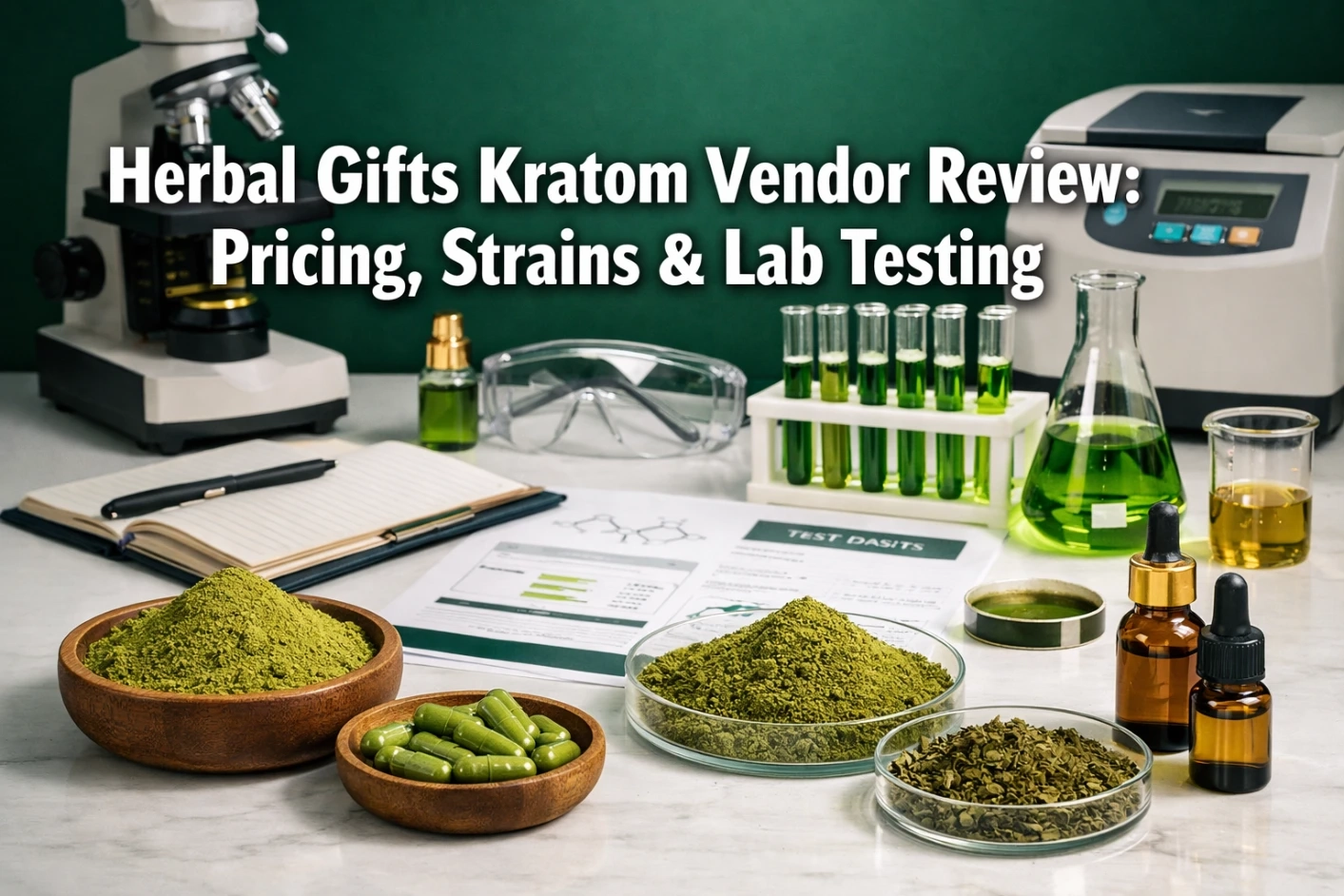 Herbal Gifts Kratom Vendor Review Pricing , Strains & Lab Testing