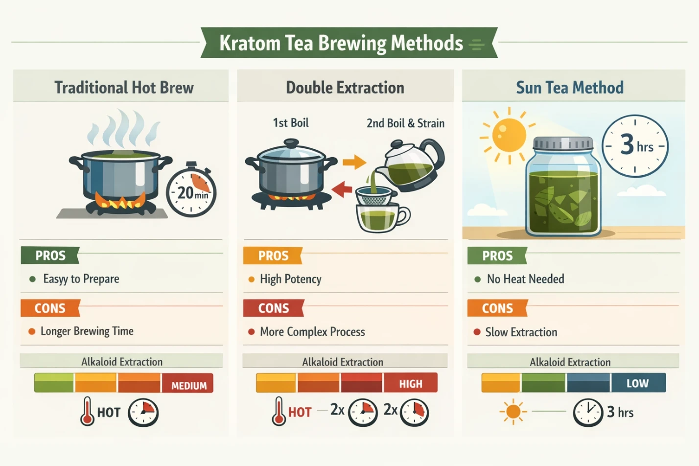 How to Make Kratom Tea Brewing