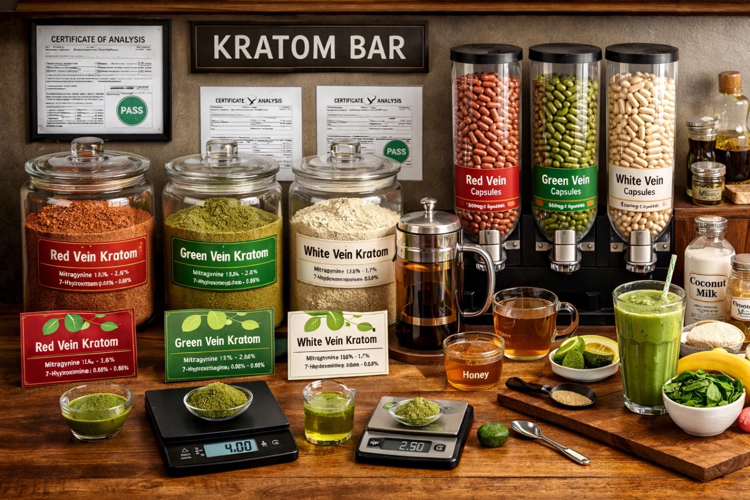 Kratom Bar Guide Products