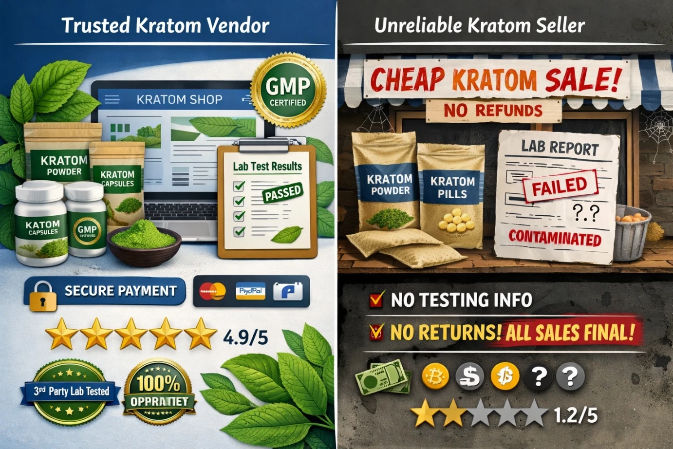 Kratom for Sale Trusted Vendors, Quality
