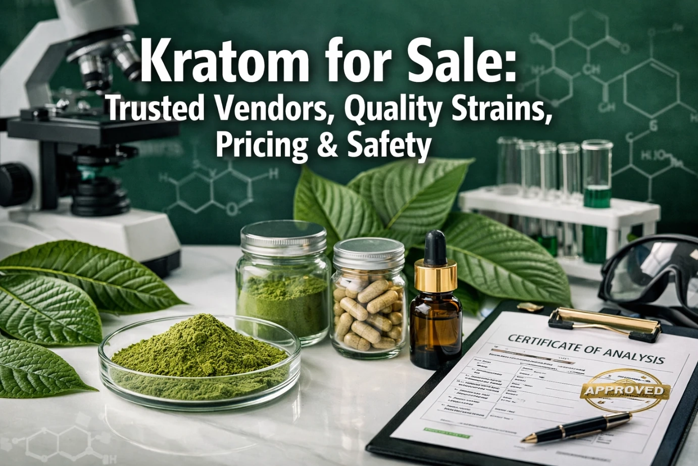 Kratom for Sale Trusted Vendors