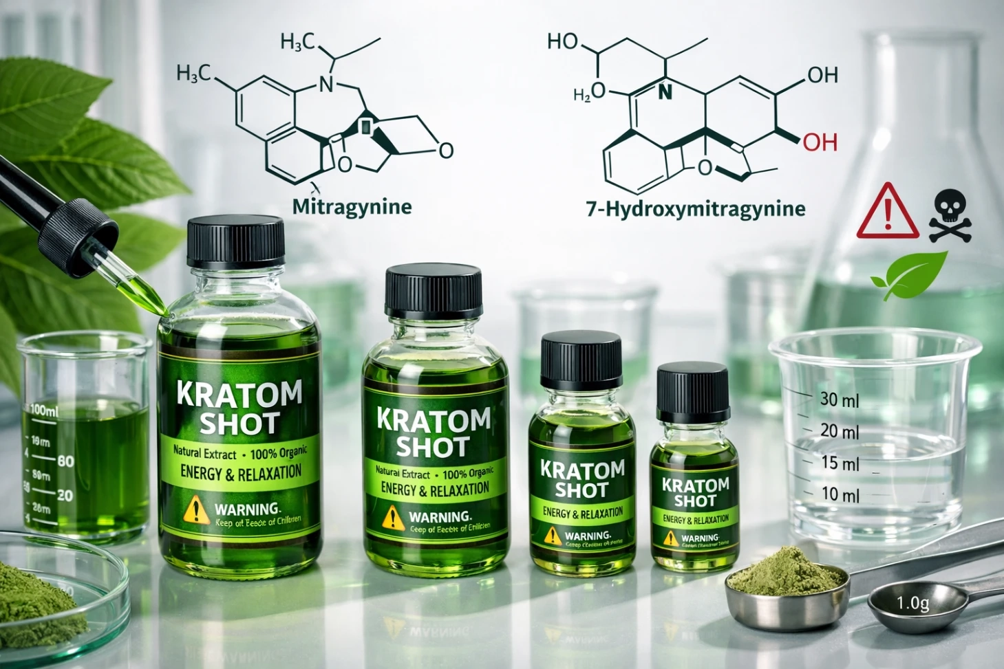 Kratom Shots Guide Effects Alkaloids