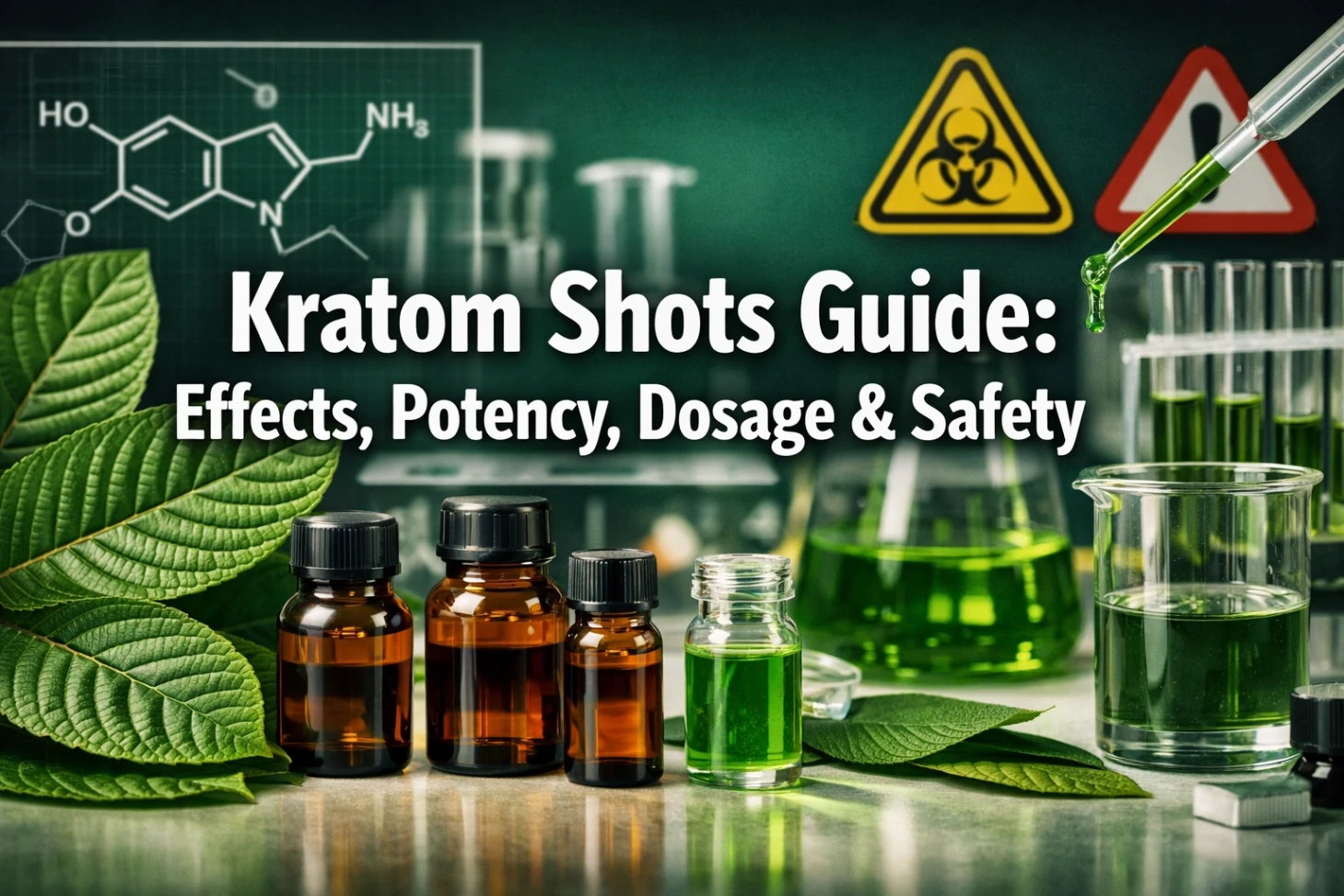 Kratom Shots Guide Effects, Potency, Dosage & Safety